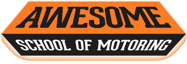 Awesome School of Motoring driving instructor Derby logo